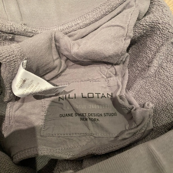 Nili Lotan Nolan Pant Cloud Grey - Picture 4 of 11
